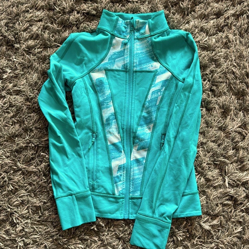 Ivivva (girls lululemon) track / spring jacket size 10